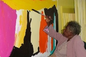 Sally Gabori at Mornington Island Art Centre